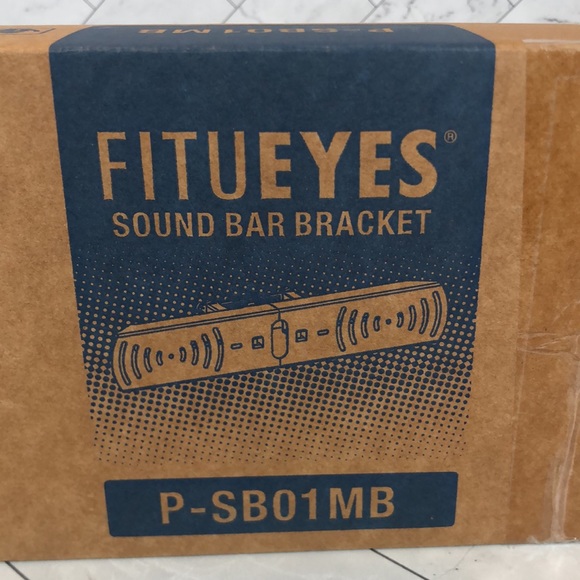 NWT FITUEYES Sound Bar Mount with 2 Installation Design for SONOS Beam TV - Picture 3 of 9